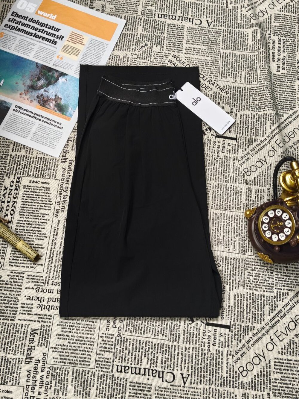 ALO Yoga Suit Up Trouser, Black, Brand New with Tags, Regular 30" Inseam🙆🏻♀️✨ - Picture 6 of 8